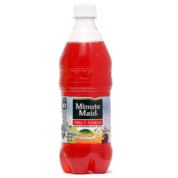 Minute maid fruit punch 24ct 20oz